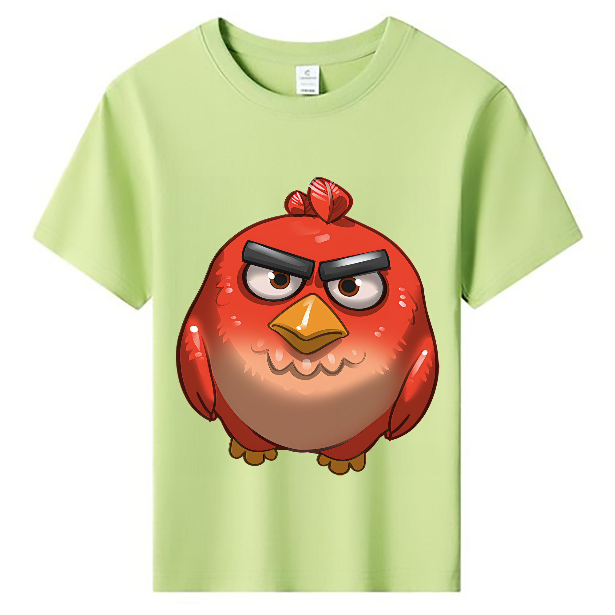 （画像用） Angry Birds アングリーバード 綿100％キッズTシャツ（フロントプリント）